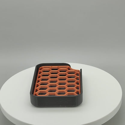 Modern Sponge & Soap Dish: Vibrant Bathroom & Kitchen Essential