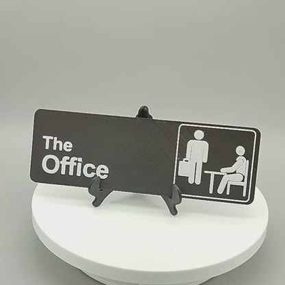 Custom The Office Sign, Dunder Mifflin, Jim Halpert, Personalised Office Sign, TV Show Inspired Gift