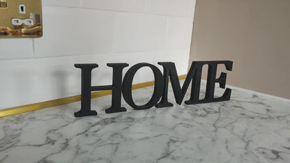 Elegant HOME Decorative Letters: Metallic, Pastel & Glitter Home Decor