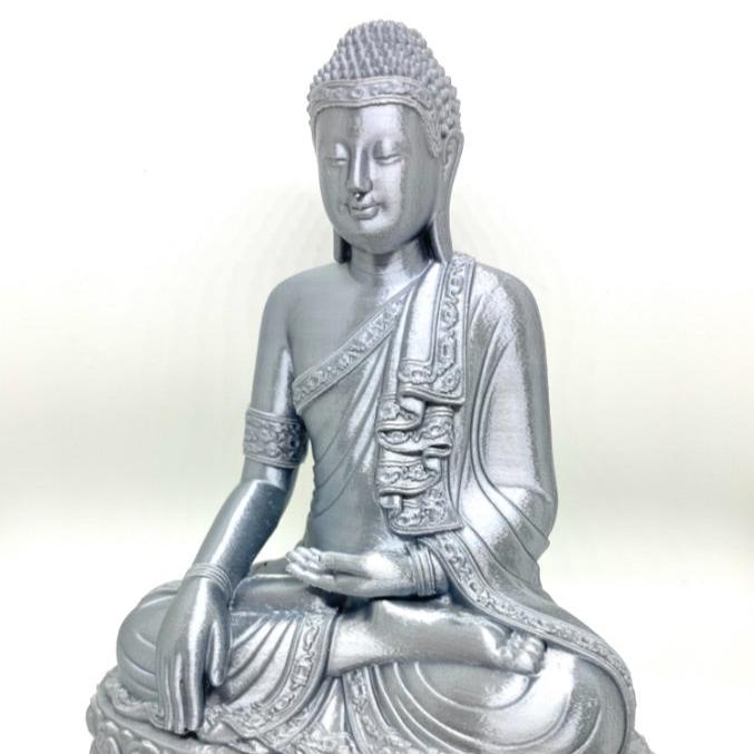 Thailand Buddha Statue, Meditating Buddha Sculpture, Peaceful Home Decor, Calming Figurine - SignKraft3D