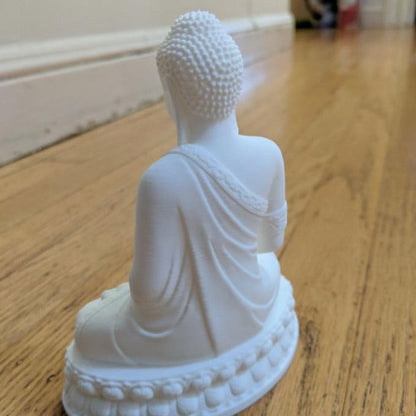 Thailand Buddha Statue, Meditating Buddha Sculpture, Peaceful Home Decor, Calming Figurine - SignKraft3D