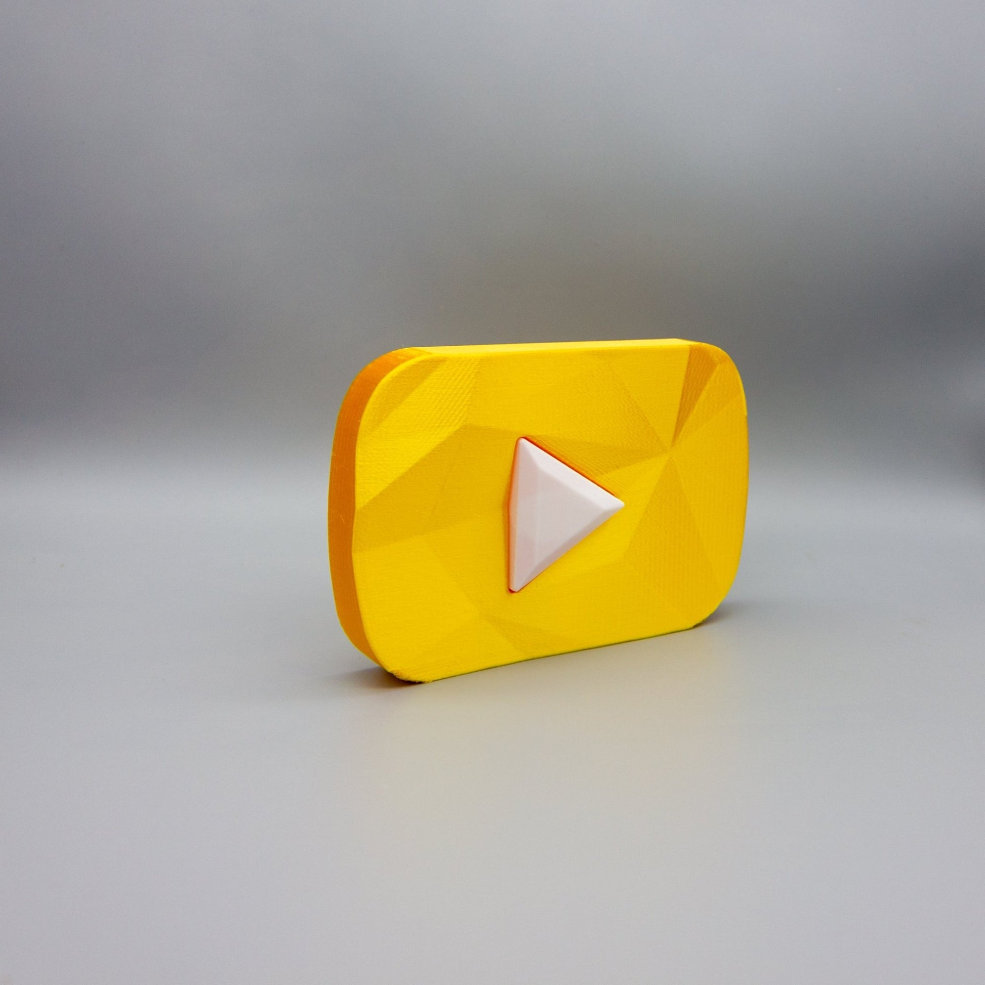 YouTube Diamond Play Button Replica, Vlogger or Youtube Channel Award - SignKraft3D