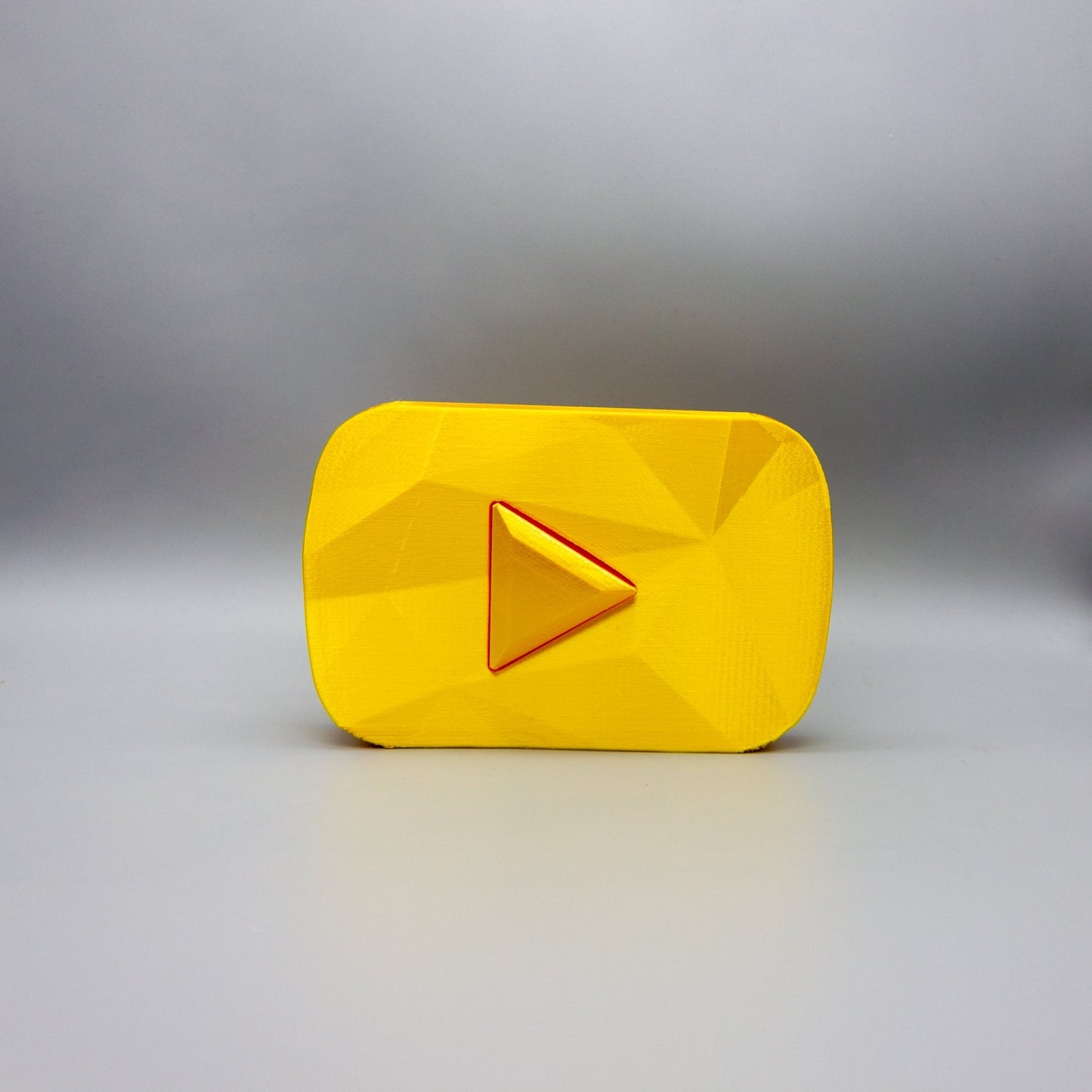 YouTube Diamond Play Button Replica, Vlogger or Youtube Channel Award - SignKraft3D